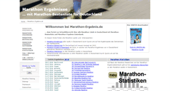 Desktop Screenshot of marathon-ergebnis.de