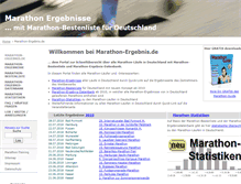 Tablet Screenshot of marathon-ergebnis.de